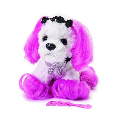 Princess Of Beverly Hills Plush Small- Cute 90210 Dog - Comb Included!