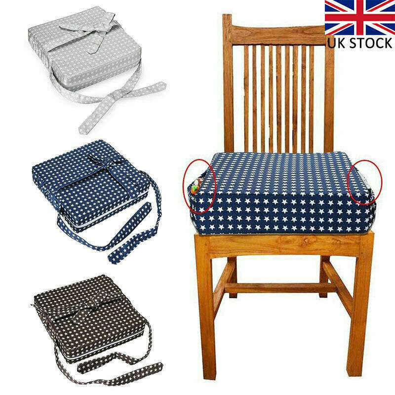Kids Baby Seat Booster High Increased Chair Pad Toddler Dining Home Cushion Safe