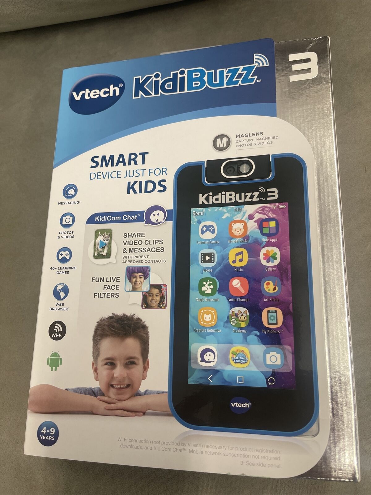 Vtech Kidibuzz 3 Smart Device - Black