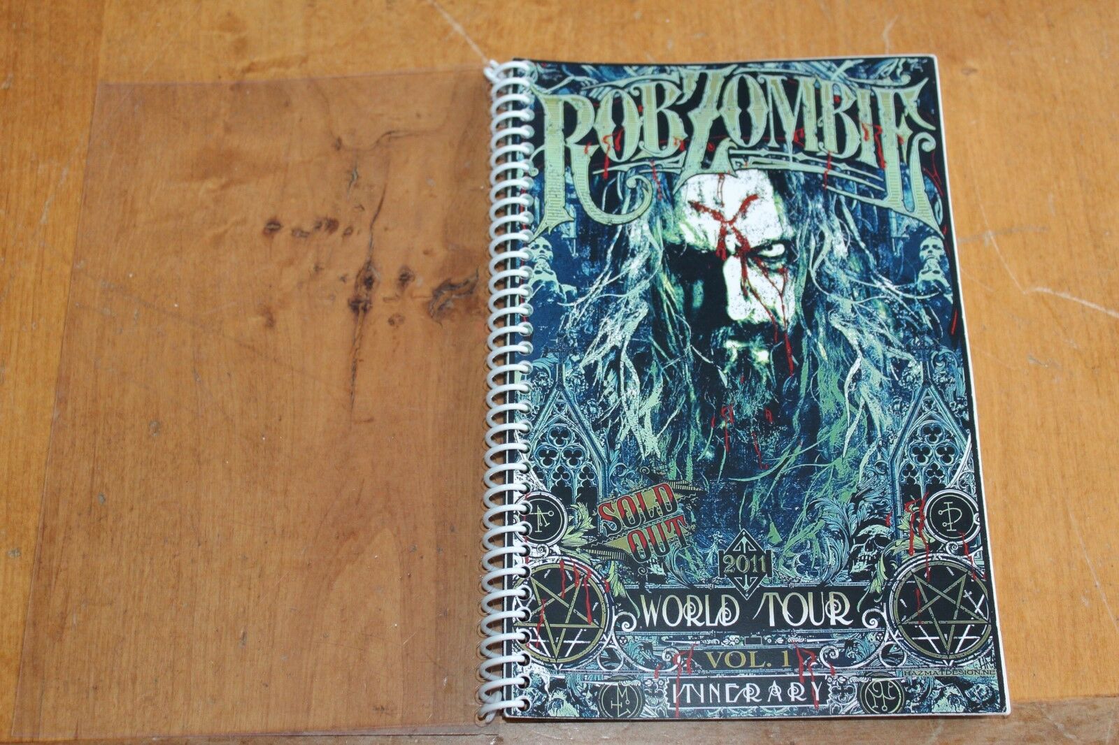 Rob Zombie / Tour Itinerary / 2011 World Tour Vol. 1