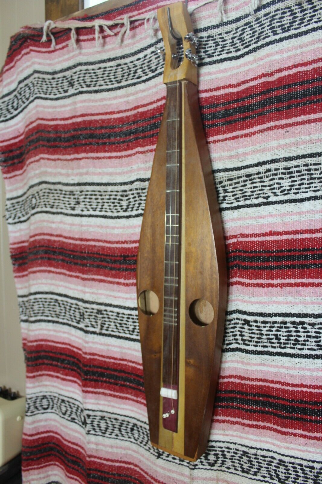 Wishnevsky  Upcycled Antique Mahogany  Dulcimer 3 Strings, No Pickup