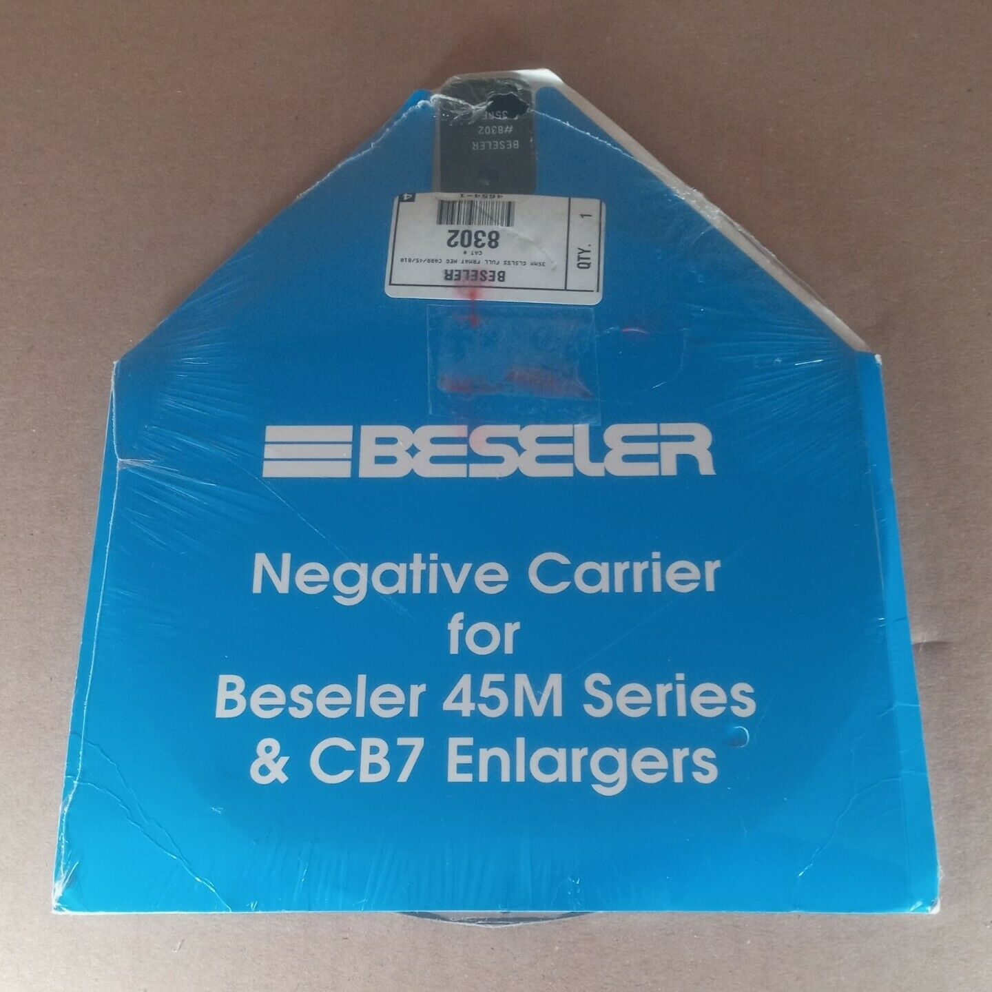 Beseler 25mm X 37mm Film Negative Carrier #8302 For 45m Series And Cb7 Enlargers