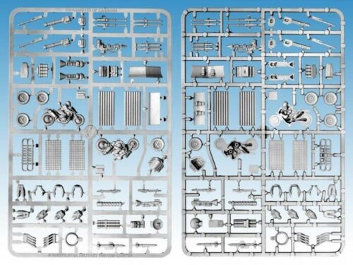 28mm Implements Of Carnage Sprues, Weapons For Gaslands Refueled Models Bnib