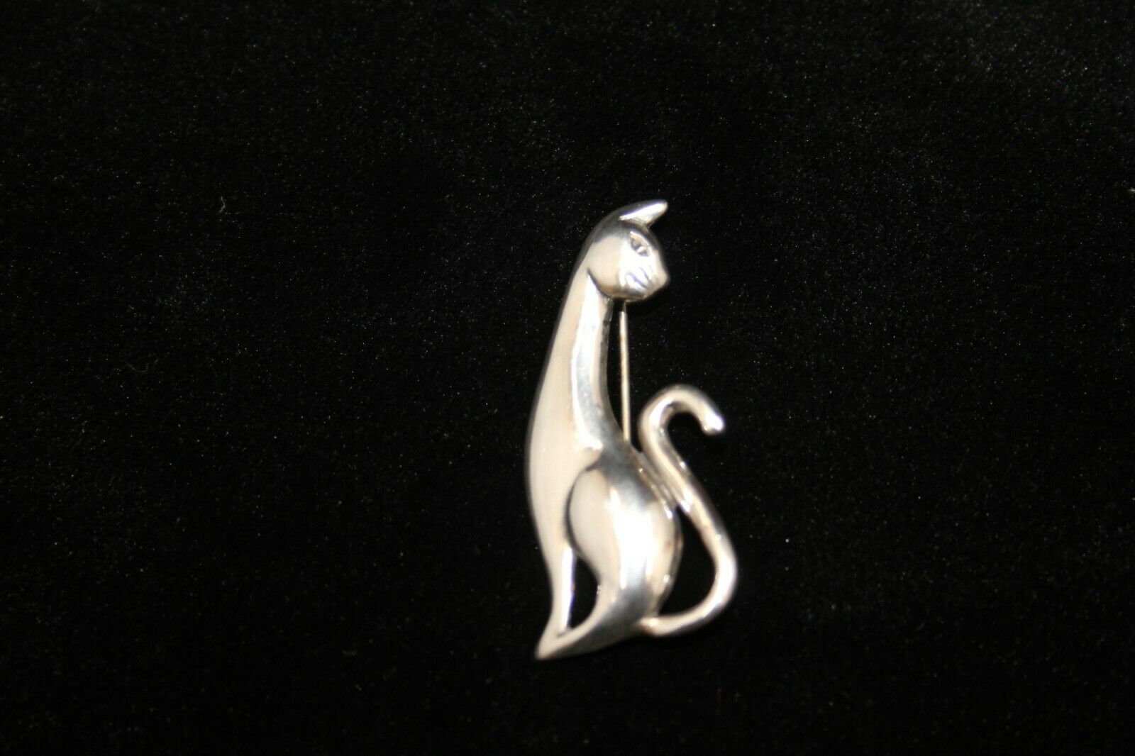 925 Sterling Silver Farlaine Cat Pin/brooch