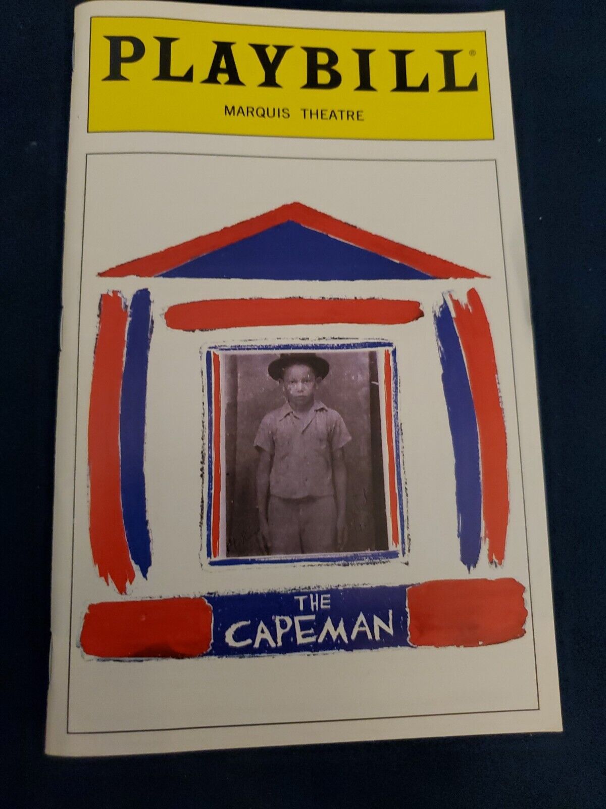 Playbill The Capeman  - The Musical Marc Anthony