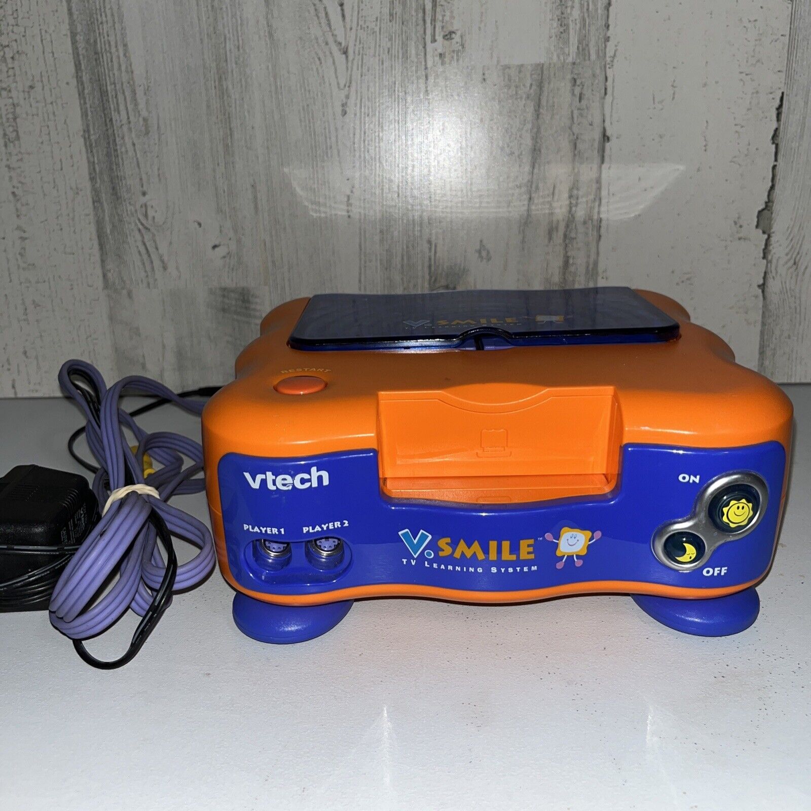 Vtech V Smile Tv Preschool Learning System Console & 6 Games