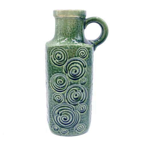 Vintage Scheurich Art Pottery Vase W Germany 282-28 Mid Century Modernist Decor