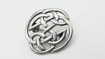 925 Silver Pin Brooch Celtic Design Dy648