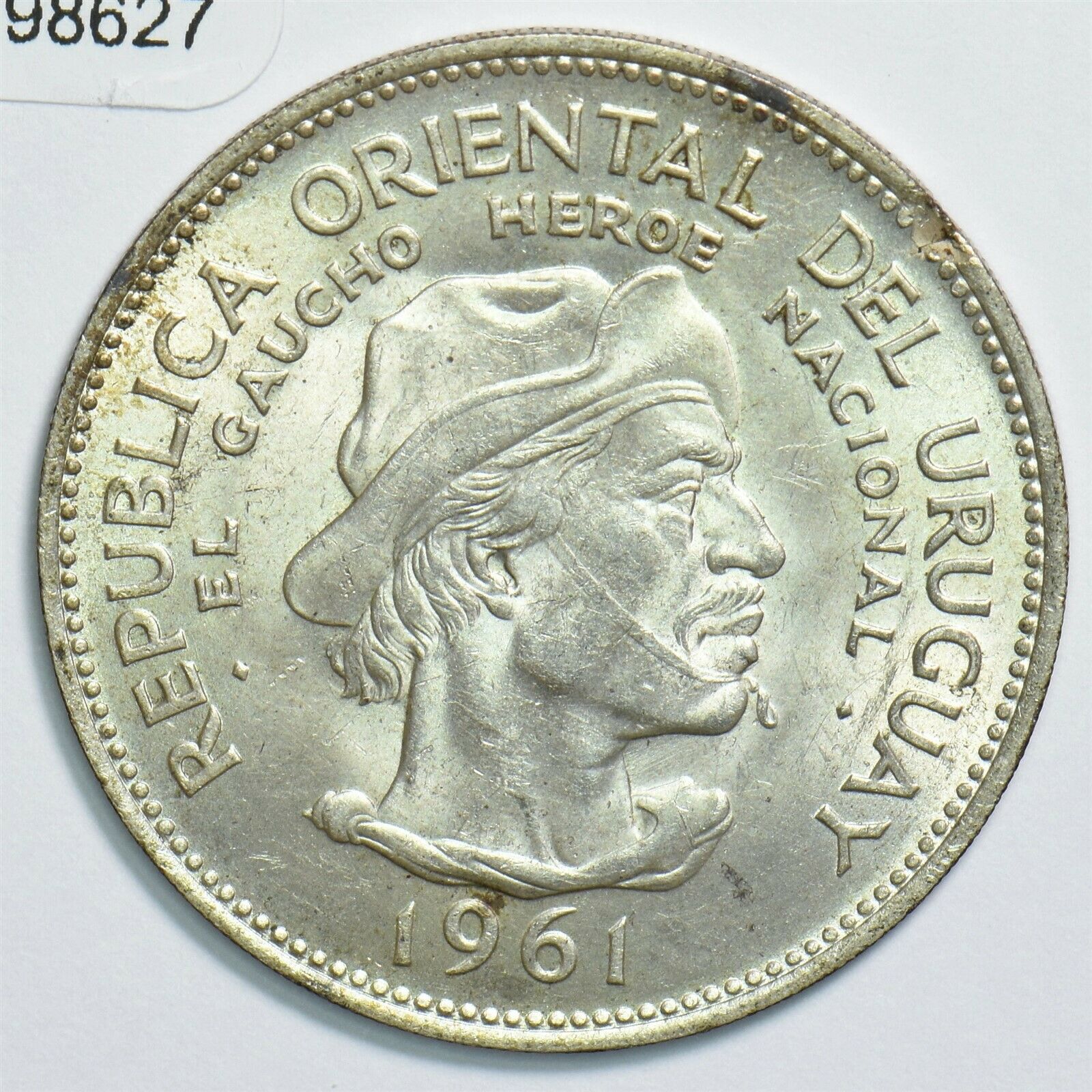 Uruguay 1961 10 Pesos 298627 Combine Shipping