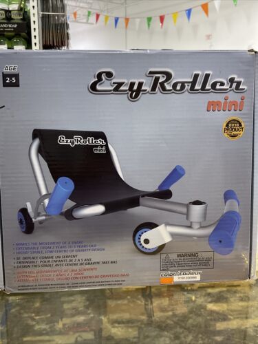 Ezy Roller Kids 3 Wheel Ride On Ultimate Riding Machine Ezyroller Blue New