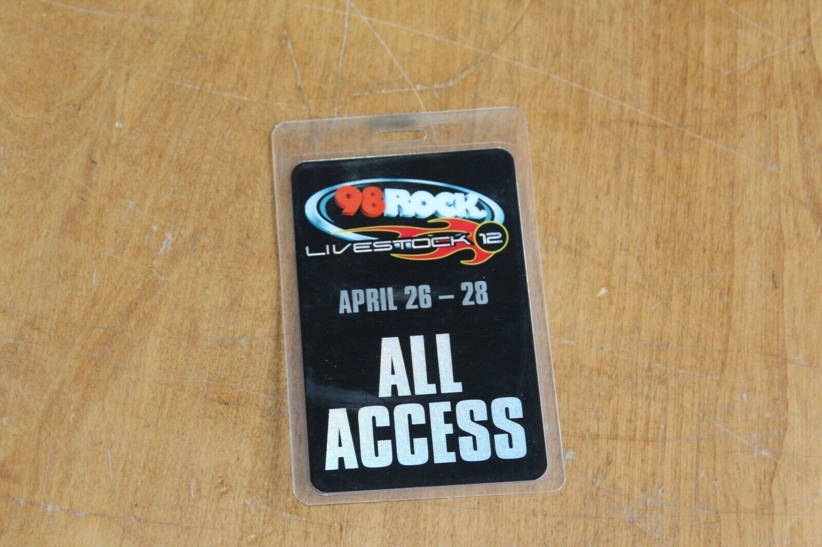 Puddle Of Mud Kid Rock Rob Zombie Thirty Seconds To Mars  Backstage Pass