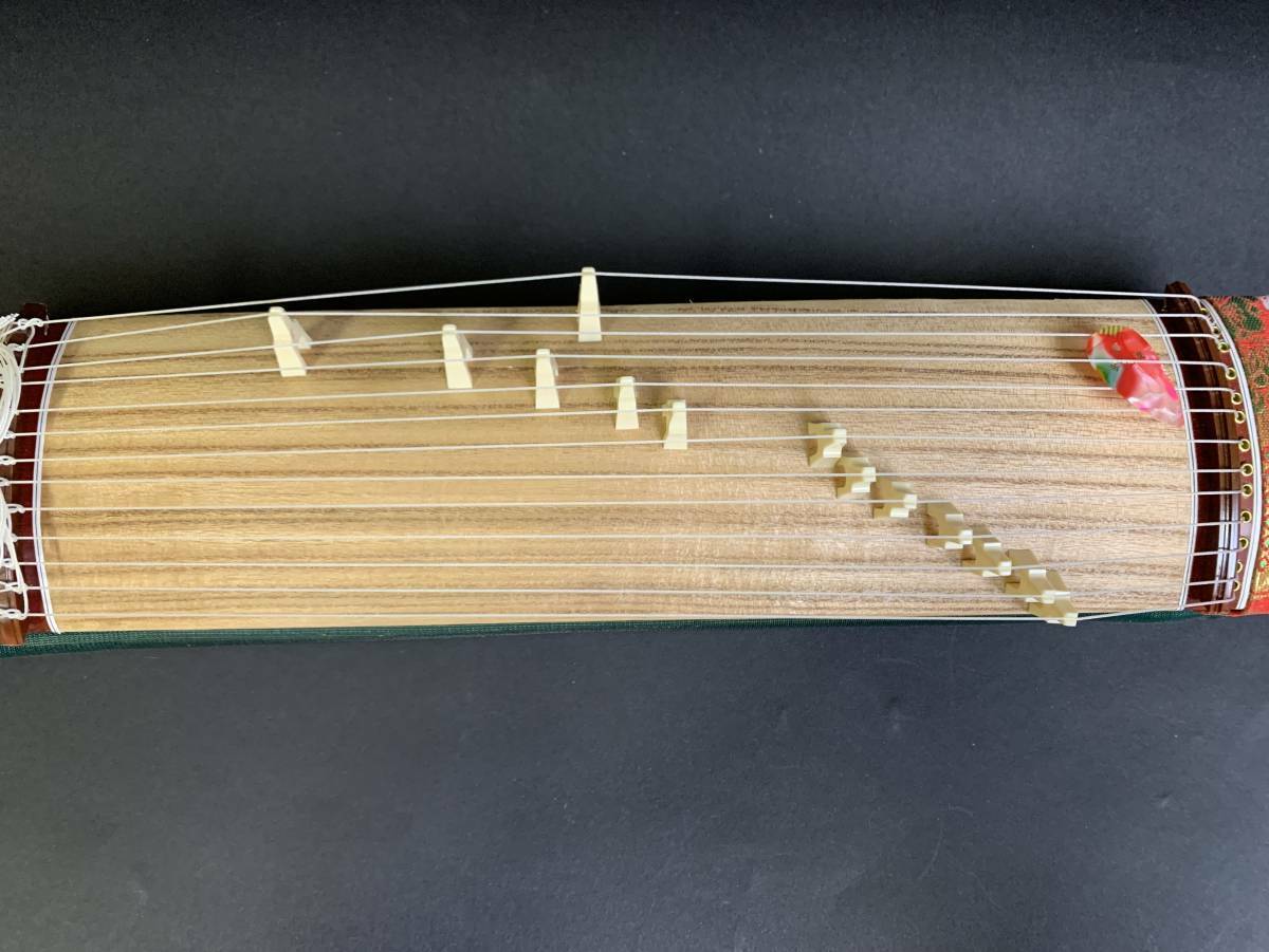 Koto Japanese Acoustic Harp Mini Size 17in Musical Instrument 13string Wagakki