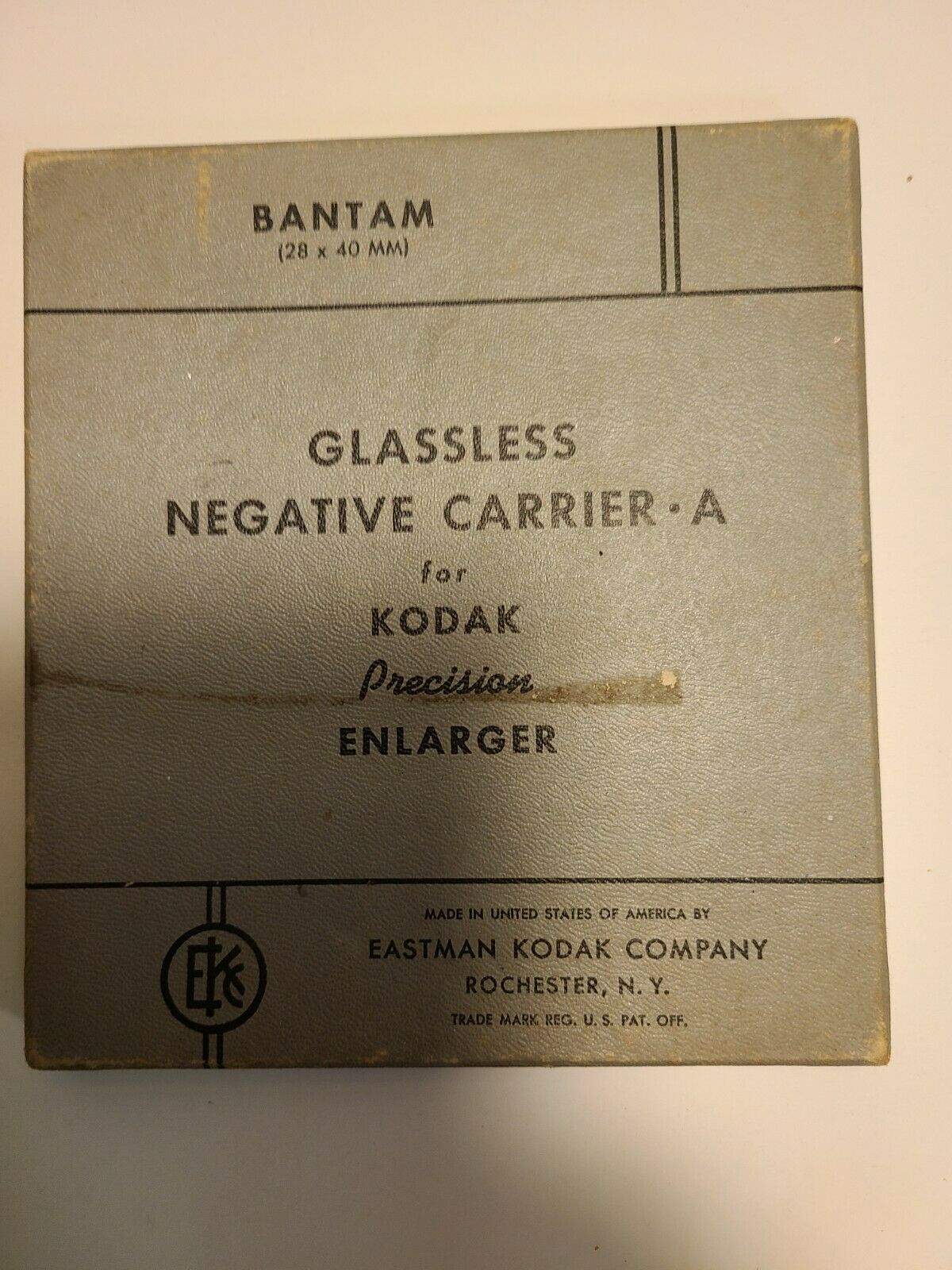 Vtg Glassless  Negative Carrier-a  Kodak Precision Enlarger  A-1019