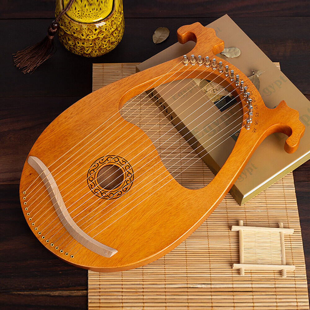 Lyre Harp Gift 16 Steel Strings Resonance Box Stringed Instruments For Beginners