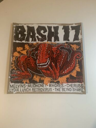 Bash 17 - Melvins/mudhoney/lydia Lunch - Haze Xxl - Concert Poster
