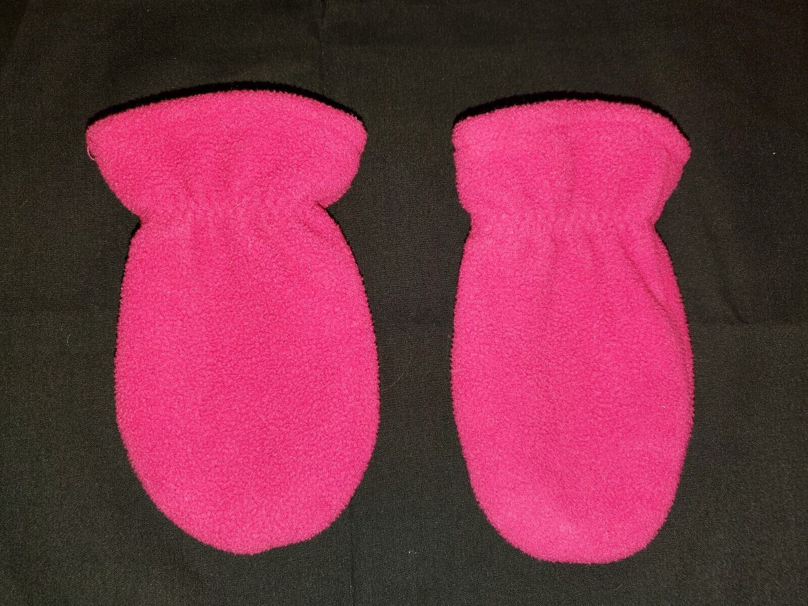Target Baby Girl 12-18 M Dark Pink Mittens