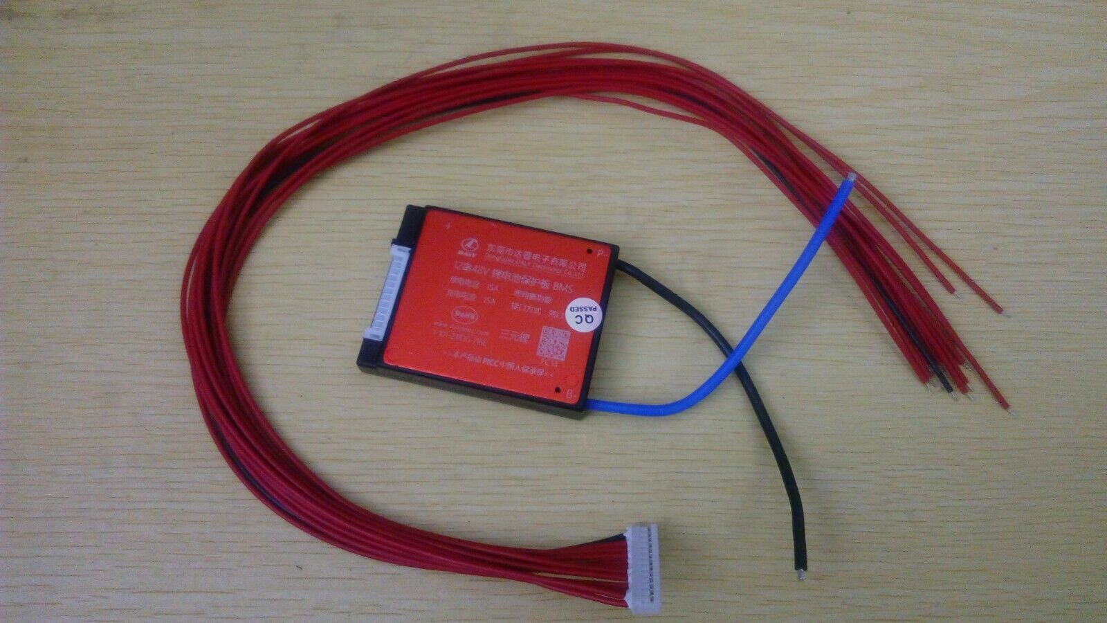 High Quality Sealed 12s 44.4v Bms 15a  With Balance Water Proof
