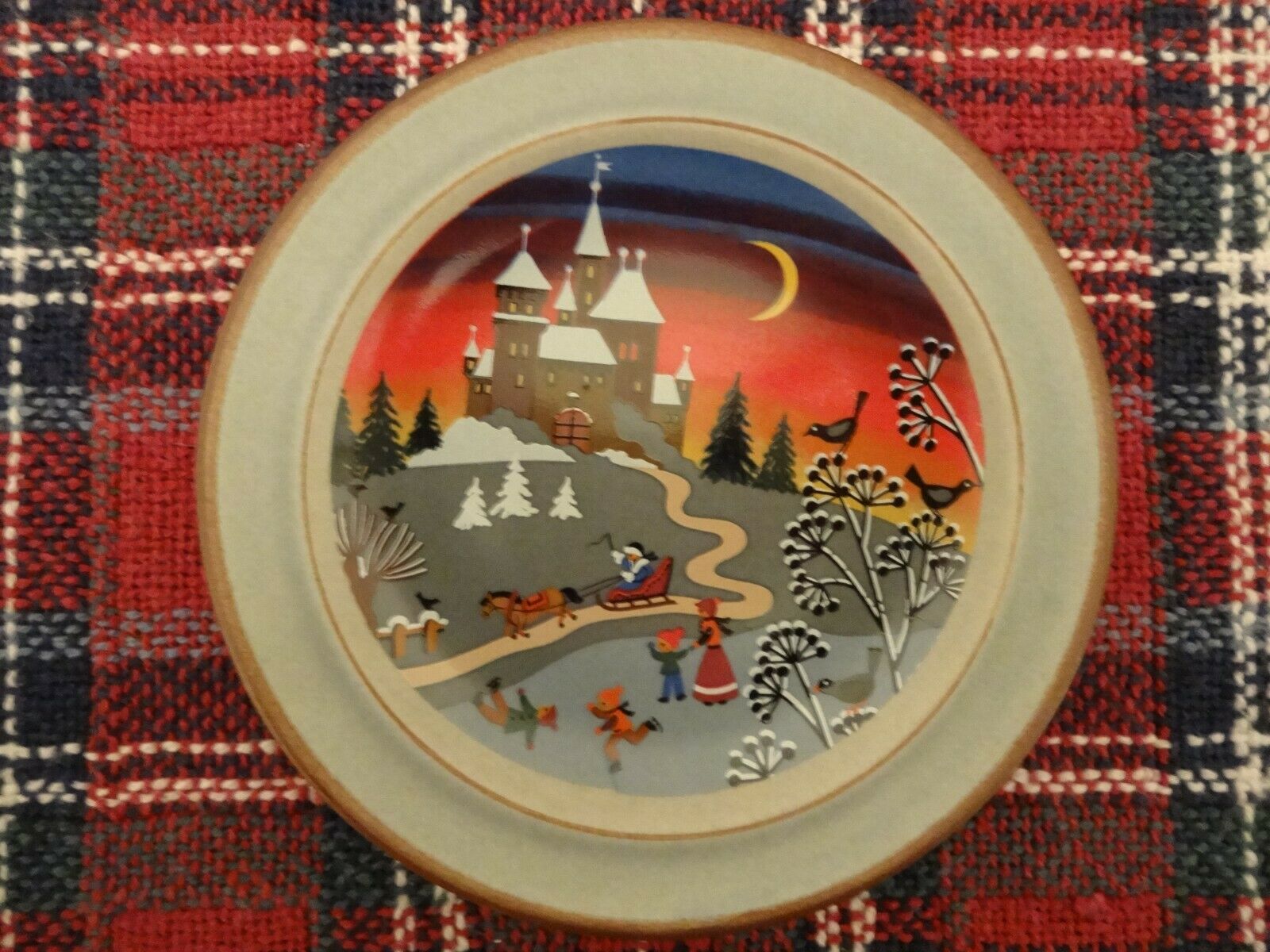 Schramberg Germany Folk Art Small Plate