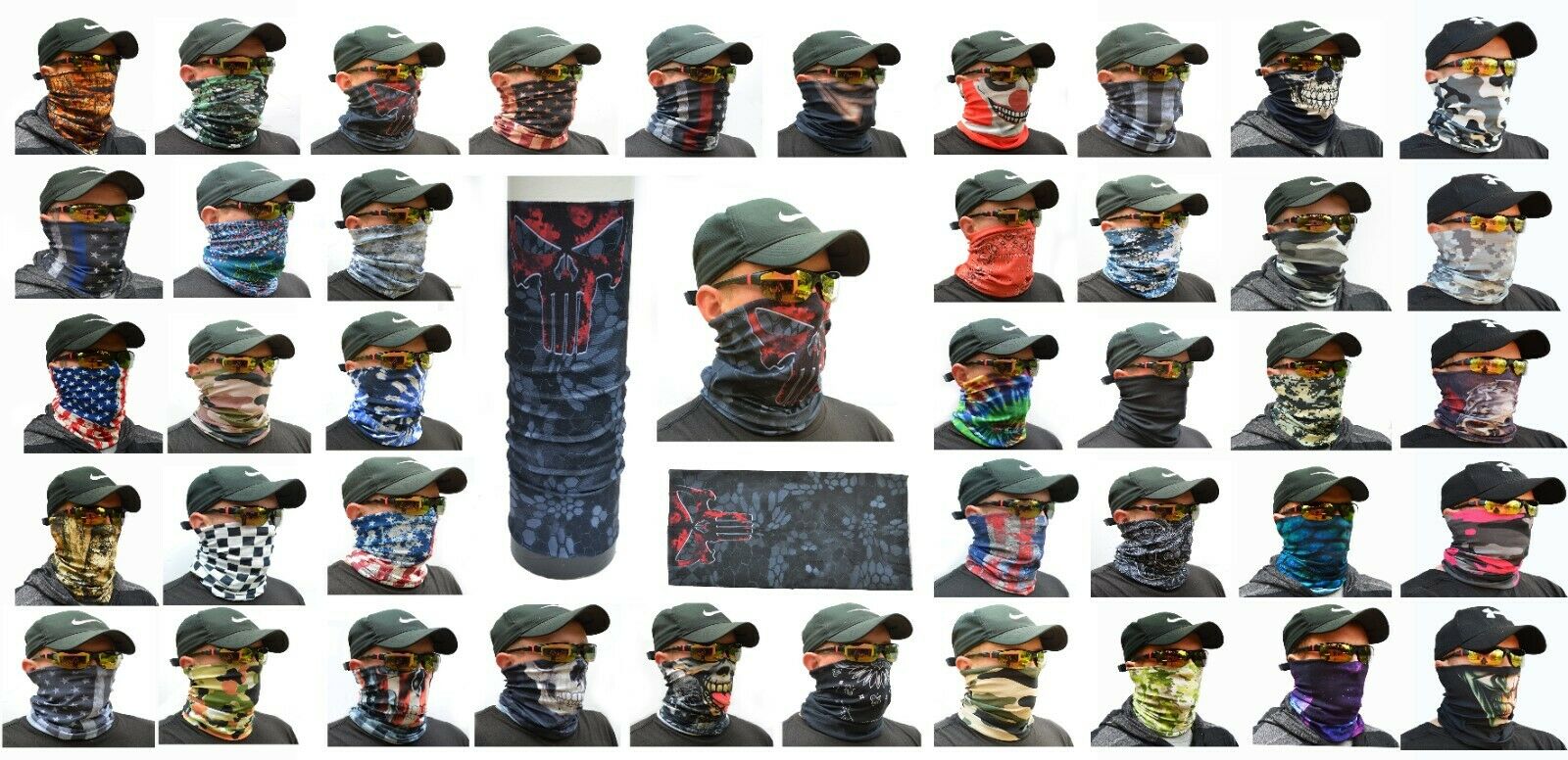 Neck Gaiter Mask Face Shield Mask Sleeve Hat Covering Balaclava Face Ski Gator