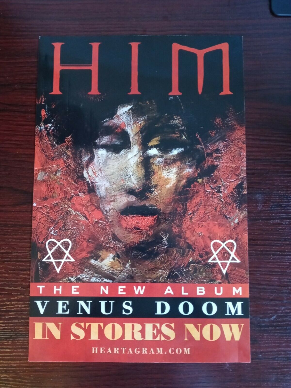 11x17 Him Venus Doom Album Advance Poster Sized Sticker Official Product