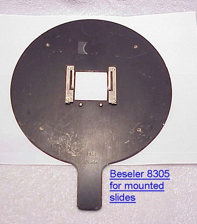 Beseler 8305 Neg Carrier | Glassless For Mounted 35mm Slides | Fits 45m | $29.55