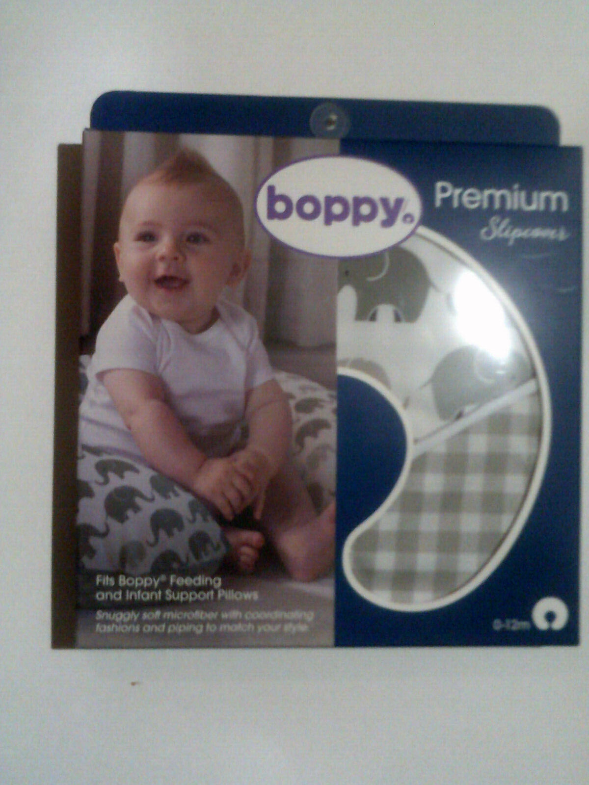 Boppy Premium Slipcover Fits Boppy Feeding & Infant Support Pillows Elephants