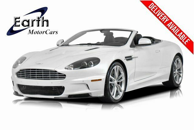 2011 Aston Martin Dbs Volante 2011 Aston Martin Dbs Volante 10598 Miles Morning Frost White 2d Convertible Gas